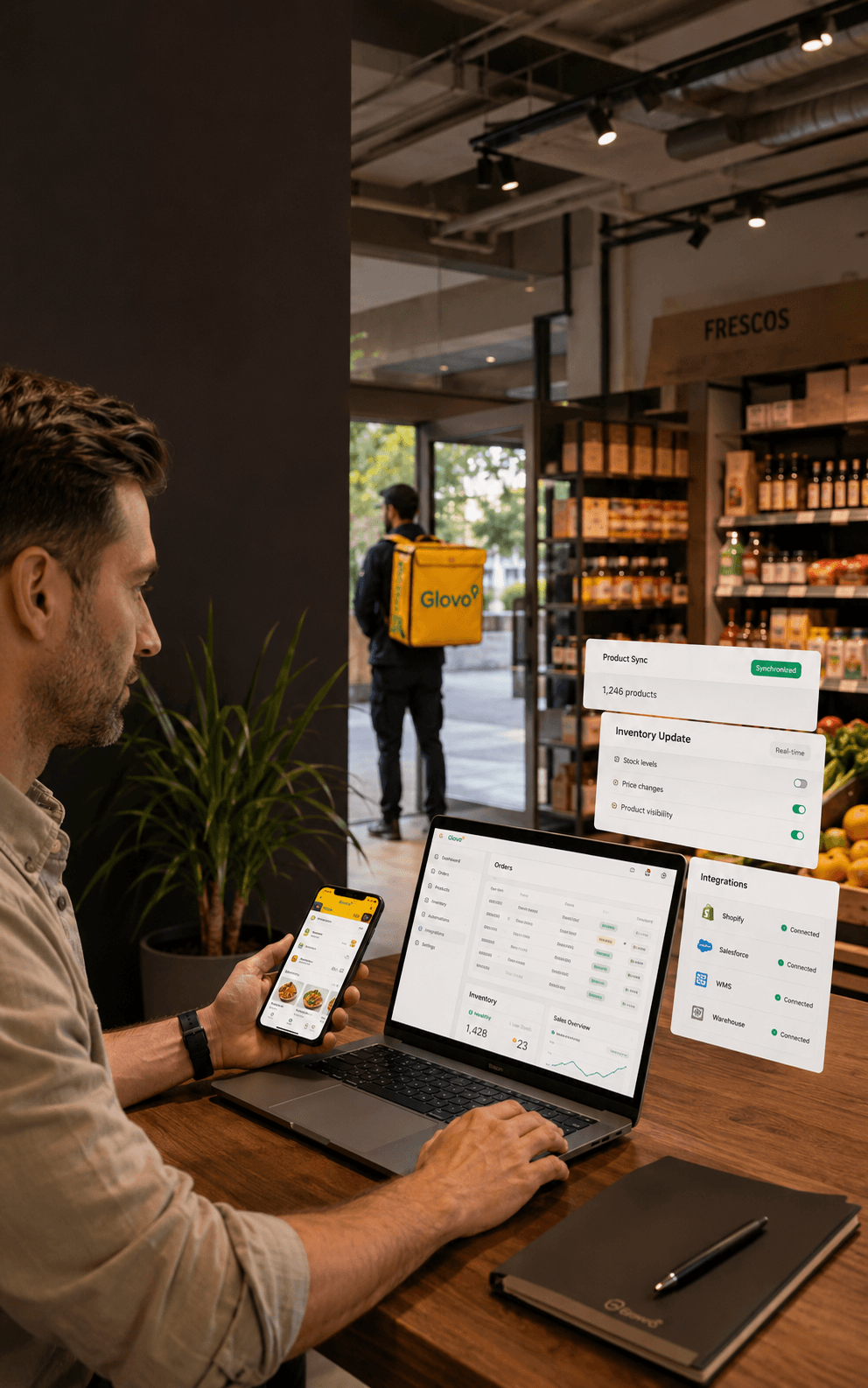 Glovo API интеграции